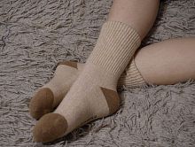 Носки (верблюд, як) р.M(37-39), цв.бежевый