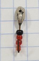 Бисер на игле банан №1 серебро Бисер на игле банан №1 серебро