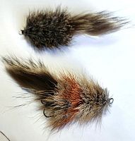 Мышь для дальнего заброса на тройнике (мех оленя) 10 г