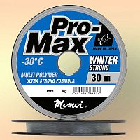 Леска зимняя Pro-Max Winter Strong d=0.13mm, 30m