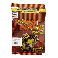 Прикормка УЛОВИСТАЯ, 0,8 кг, КРАСНЫЙ КАРП (КЛУБНИКА)