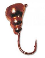 Мормышка Муравей/ушко 4 мм Cu 1340 Мормышка Муравей/ушко 4 мм Cu 1340