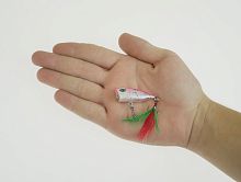 Поппер PROBEROS с пером, 4 см, 3,5 г цв.A кр. №14