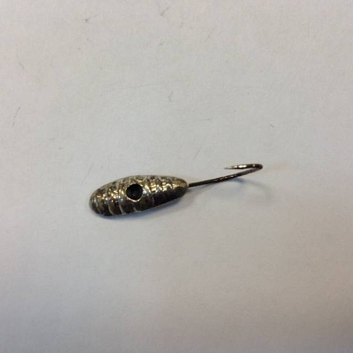 Мормышка Таракан №2 серебро Мормышка Таракан №2 серебро