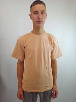 Футболка мужская бежевая р.S
