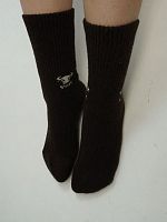 Носки (верблюд, як) р.XXL(44-46), цв.т-коричневый