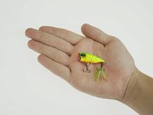 Поппер PROBEROS с пером, 4 см, 3,5 г цв.E кр. №14