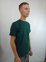 Футболка мужская темно-зеленая р.M