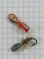 Мормышка Ленковая с намоткой №3