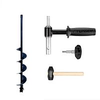 Комплект для шуруповерта (шнек Altay Energy 150R + адаптер АШ20 + молоточек)